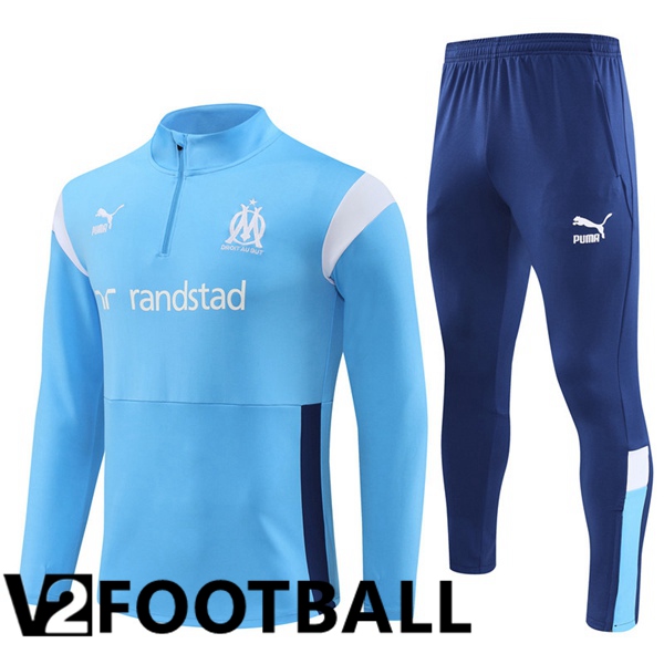 Marseille OM Training Tracksuit Suit Blue 2023/2024