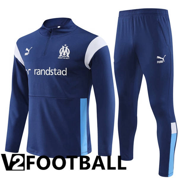 Marseille OM Training Tracksuit Suit Royal Blue 2023/2024