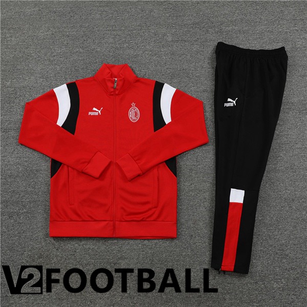 AC Milan Training Jacket Suit Red 2023/2024