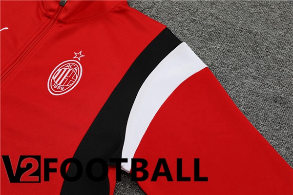 AC Milan Training Jacket Suit Red 2023/2024