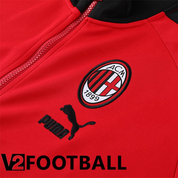 AC Milan Training Jacket Suit Red 2023/2024