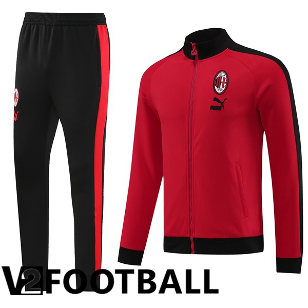 AC Milan Training Jacket Suit Red 2023/2024