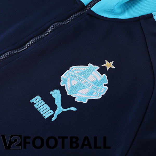 Marseille OM Training Jacket Suit Black 2023/2024