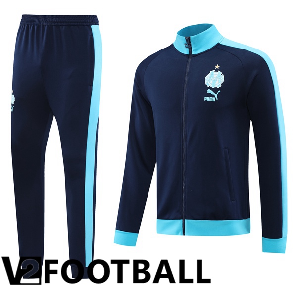 Marseille OM Training Jacket Suit Black 2023/2024