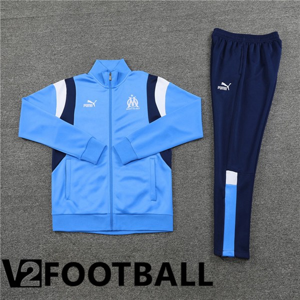 Marseille OM Training Jacket Suit Blue 2023/2024