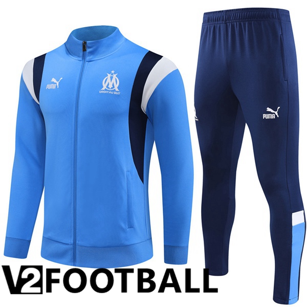 Marseille OM Training Jacket Suit Blue 2023/2024