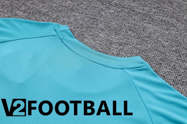 Palmeiras Training T Shirt + Shorts Cyan 2023/2024