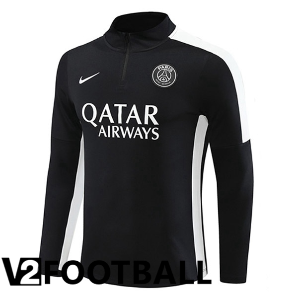 Paris PSG Training Sweatshirt Black 2023/2024