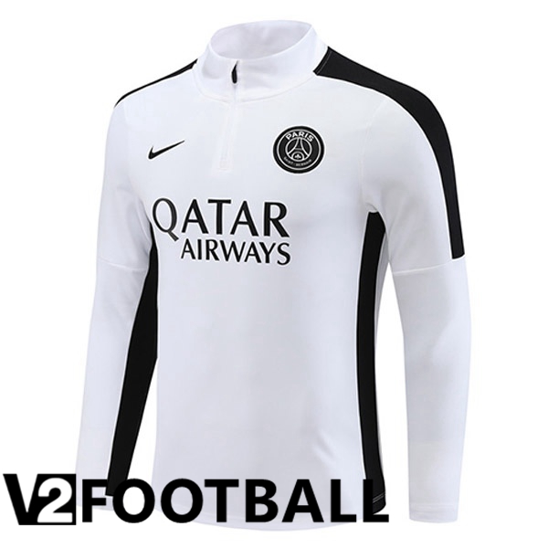 Paris PSG Training Sweatshirt White 2023/2024