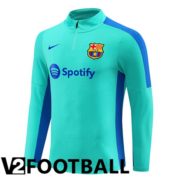 FC Barcelona Training Sweatshirt Cyan 2023/2024