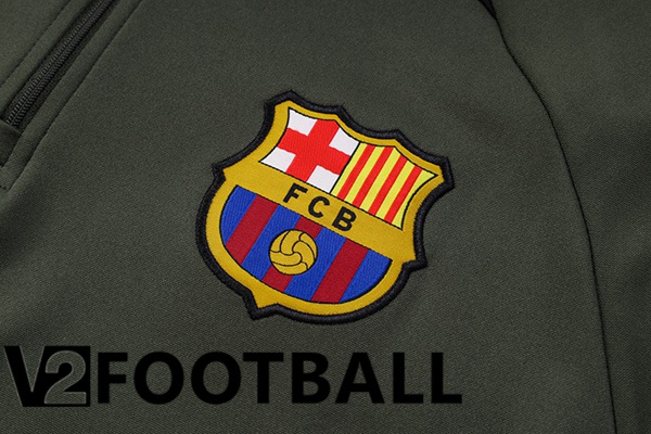 FC Barcelona Training Tracksuit Suit Green 2023/2024