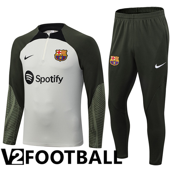 FC Barcelona Training Tracksuit Suit Grey 2023/2024