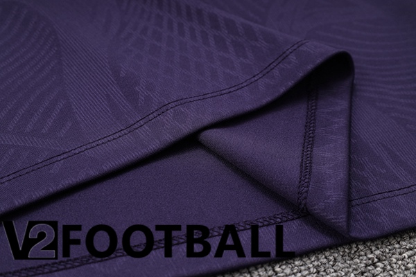Paris PSG Training Tracksuit Suit Purple 2023/2024