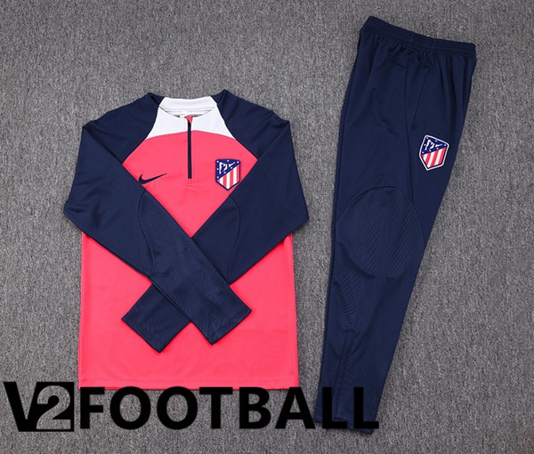 Atletico Madrid Training Tracksuit Suit Red 2023/2024