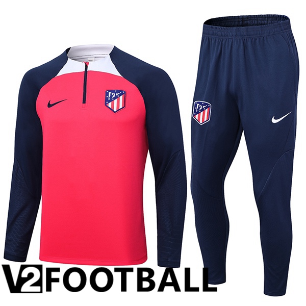 Atletico Madrid Training Tracksuit Suit Red 2023/2024