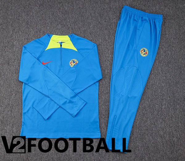 Club America Training Tracksuit Suit Blue 2023/2024