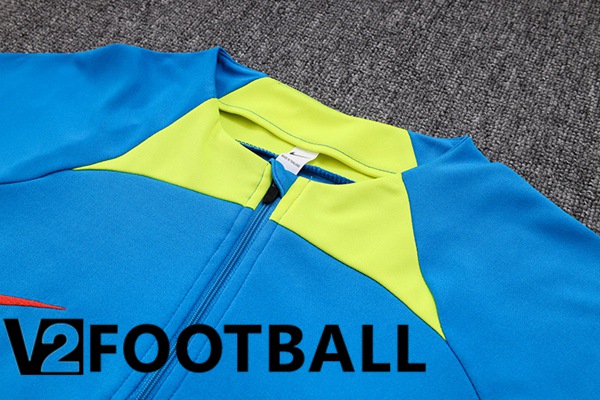 Club America Training Tracksuit Suit Blue 2023/2024