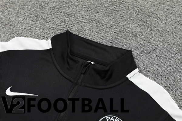 Paris PSG Training Tracksuit Suit Black 2023/2024