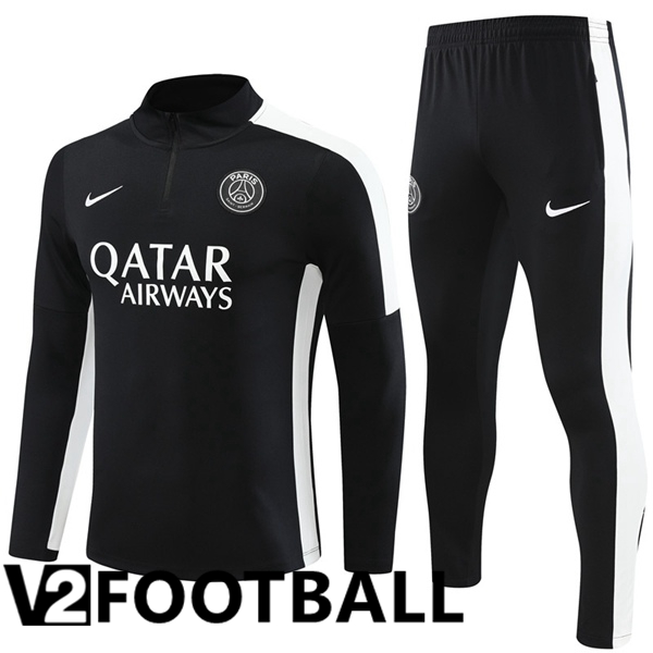 Paris PSG Training Tracksuit Suit Black 2023/2024