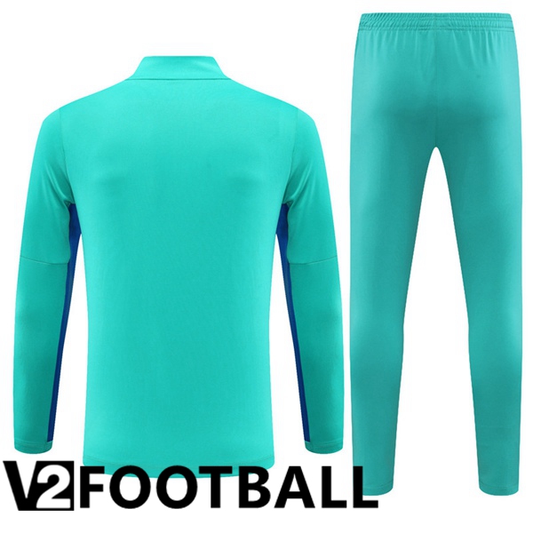 FC Barcelona Training Tracksuit Suit Cyan 2023/2024