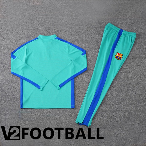 FC Barcelona Training Tracksuit Suit Cyan 2023/2024