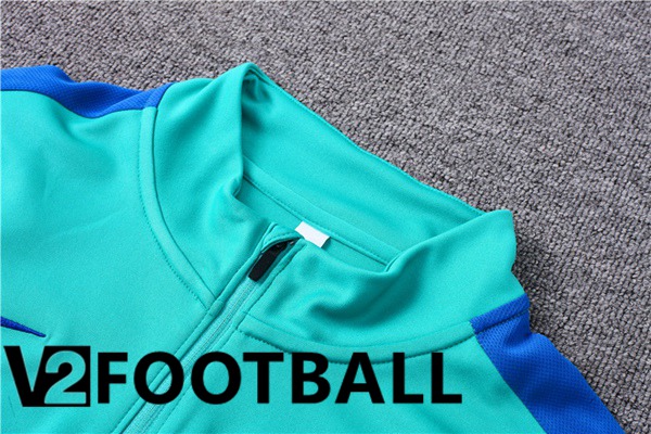 FC Barcelona Training Tracksuit Suit Cyan 2023/2024