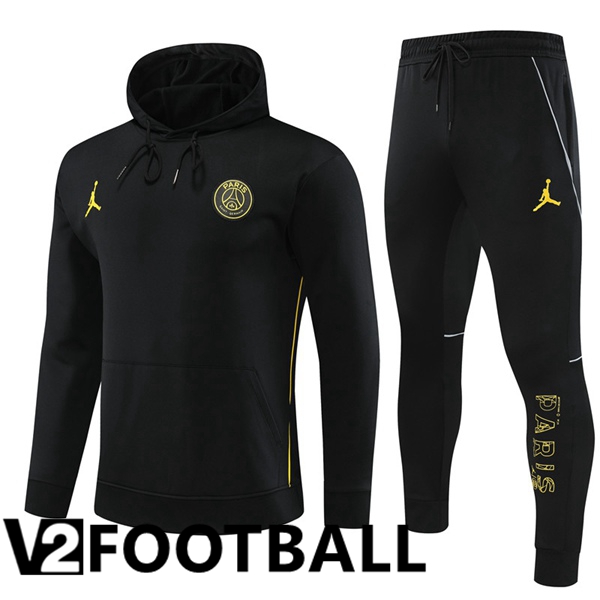 JORDAN Paris PSG Training Tracksuit Hoodie Black 2023/2024