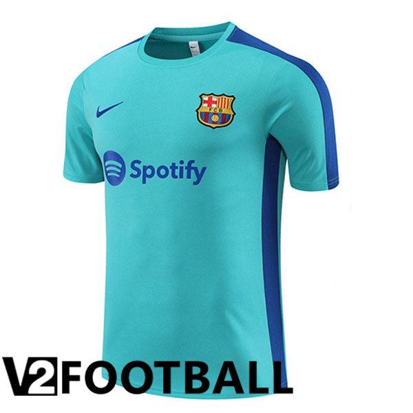 FC Barcelona Training T Shirt Cyan 2023/2024