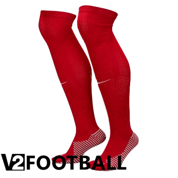 FC Liverpool Football Socks Home Red 2023/2024