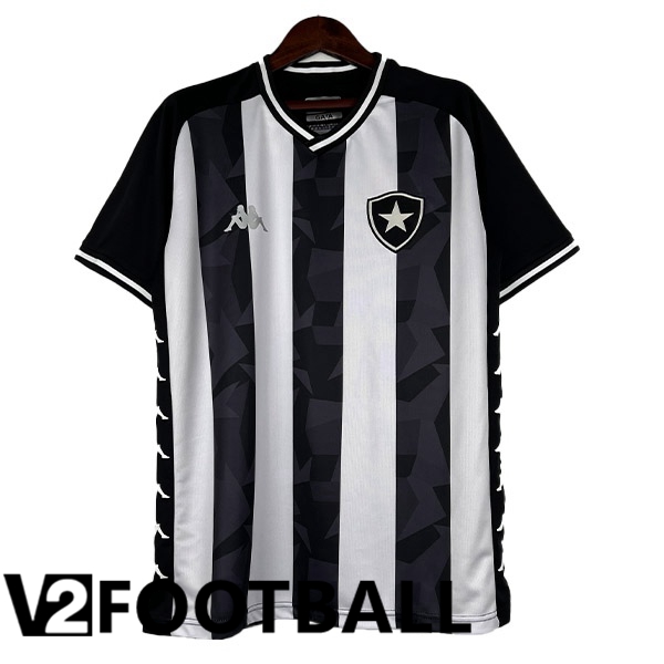 Botafogo Retro Football Shirt Home Black White 2019-2020