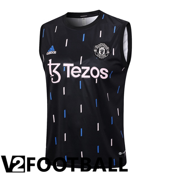 Manchester United Soccer Vest Black 2023/2024