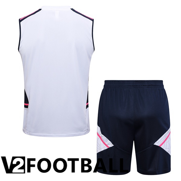 Arsenal Soccer Vest + Shorts White 2023/2024