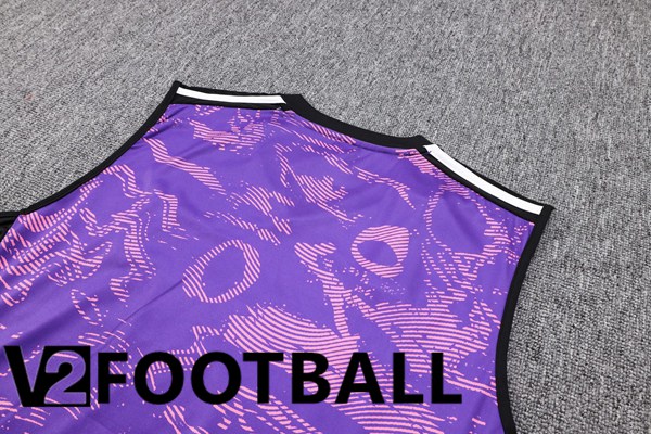 Juventus Soccer Vest + Shorts Purple 2023/2024