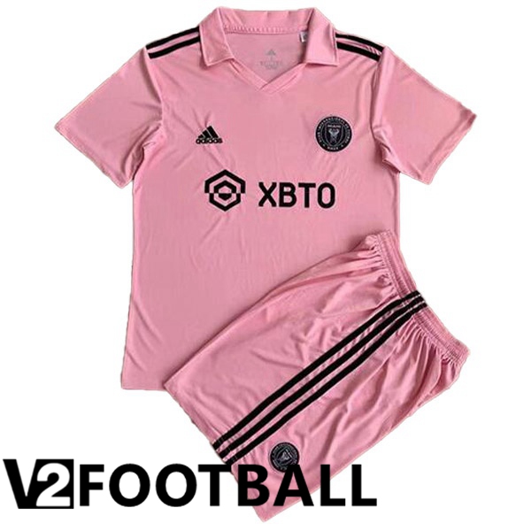 Inter Miami CF Kids Soccer Shirt Home Pink 2023/2024