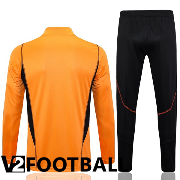 SC Internacional Training Tracksuit Suit Orange 2023/2024