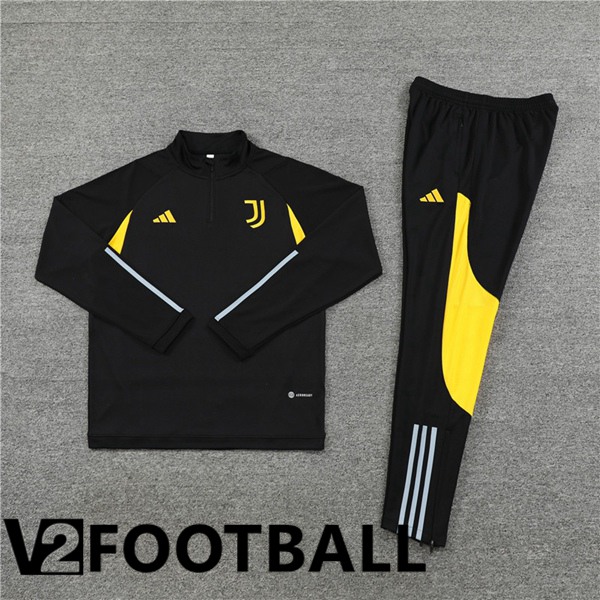 Juventus Training Tracksuit Suit Black 2023/2024