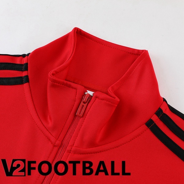 Manchester United Training Jacket Suit Red 2023/2024