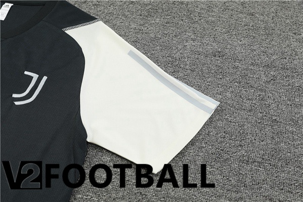 Juventus Training T Shirt + Shorts Grey 2023/2024