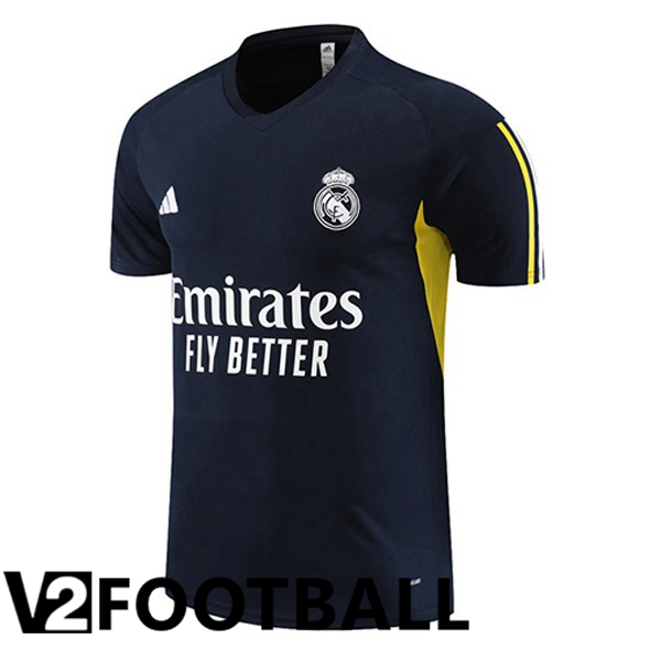 Real Madrid Training T Shirt Royal Bluee 2023/2024