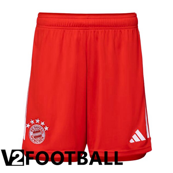 Bayern Munich Soccer Shirt Home White Red 2023/2024