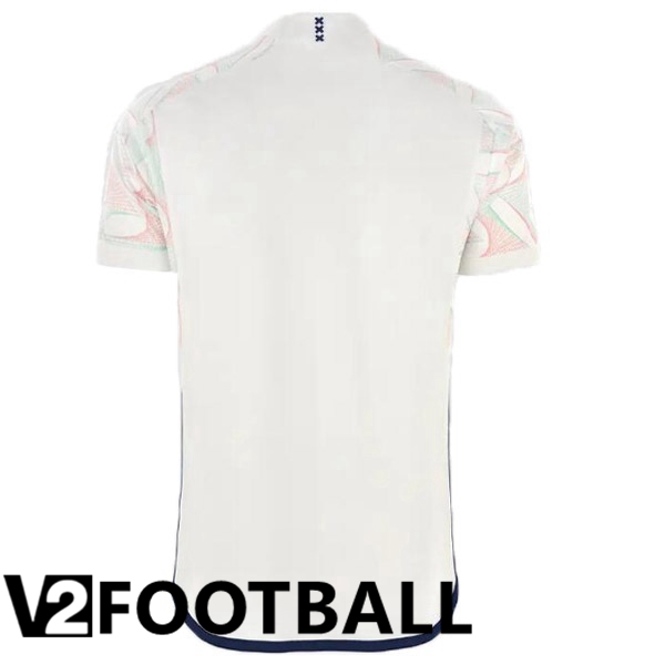 AFC Ajax Soccer Shirt Away White 2023/2024