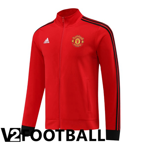 Manchester United Training Jacket Red 2023/2024