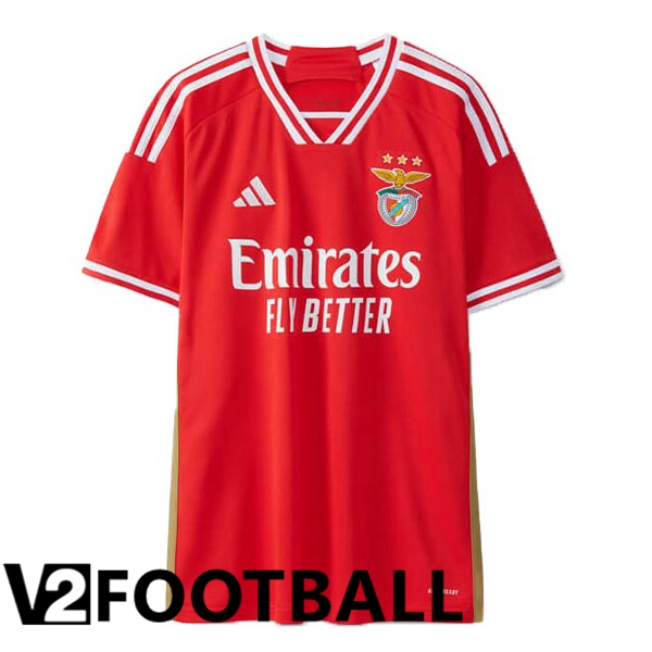 S.L Benfica Soccer Shirt Home Red 2023/2024