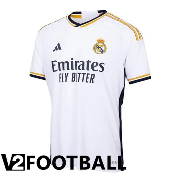Real Madrid Soccer Shirt Home White 2023/2024