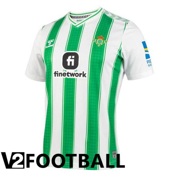 Real Betis Soccer Shirt Home Green White 2023/2024
