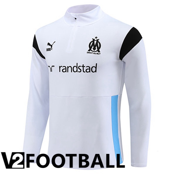 Marseille OM Training Sweatshirt White 2023/2024