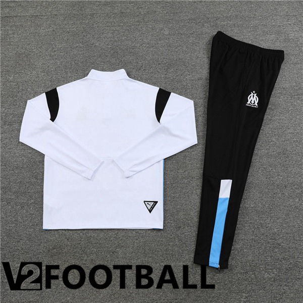 Marseille OM Training Tracksuit Suit White 2023/2024