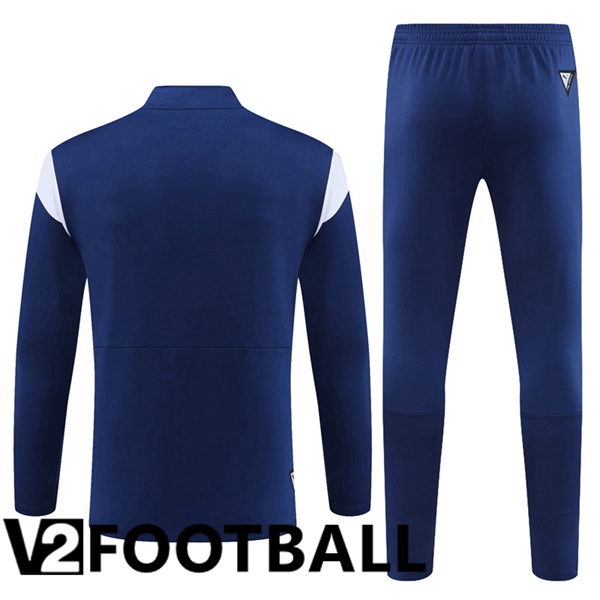 Manchester City Training Tracksuit Suit Royal Bluee 2023/2024