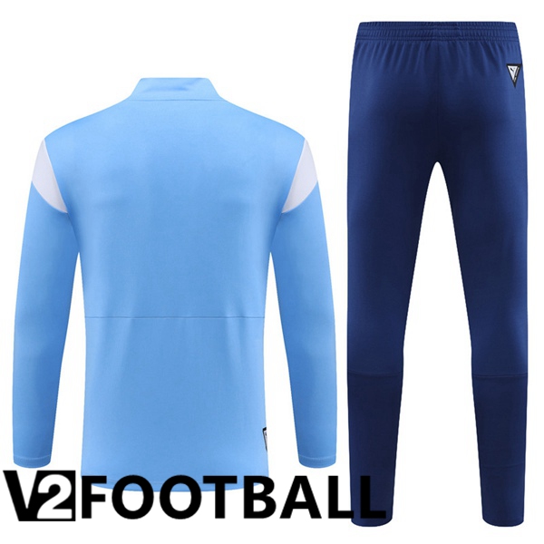 Manchester City Training Tracksuit Suit Blue 2023/2024