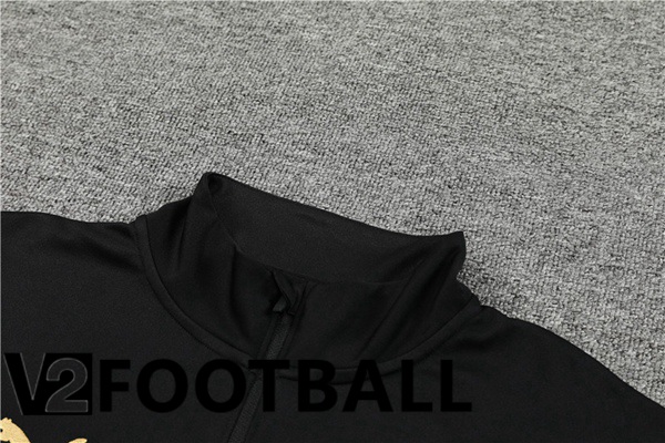 Manchester City Training Tracksuit Suit Black 2023/2024